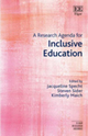 Cover of A Research Agenda for Inclusive Education